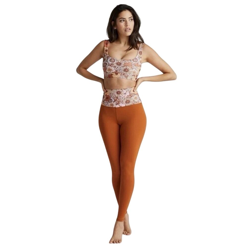 NWT Revolve Happily Grey x Strut This Twiggy Legging Ginger Retro Blossom S